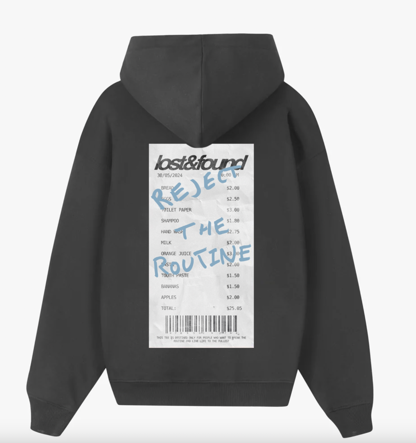 REJECT THE ROUTINE HOODIE
